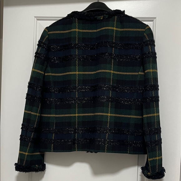 J. Crew Plaid Tweed Jacket - Picture 2 of 4